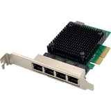 DIGITUS carte rseau pci Express gigabit Ethernet, 4 ports