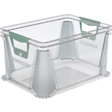 keeeper Bote de rangement "luis", 20 litres, transparent