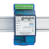 W&T web-io numrique 4.0, 4 x In/Out, 10/100 BaseT, bleu