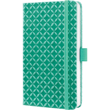 sigel carnet de notes Jolie Flair, similicuir, vert menthe