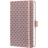 sigel carnet de notes Jolie Flair, similicuir, A6, nacre