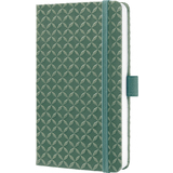 sigel carnet de notes Jolie Flair, similicuir, A6, vert