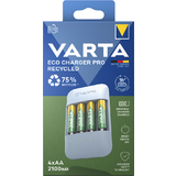 VARTA chargeur ECO charger Pro Recycled, avec 4x micro AA