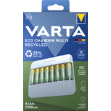 VARTA chargeur ECO charger Multi Recycled, 8x aa incluses