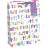 Clairefontaine sac cadeau "Happy Birthday", moyen