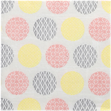 PAPSTAR serviette  motif "ROYAL collection Rococo", jaune/