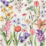 PAPSTAR serviette  motif "Flower Meadow", 330 x 330 mm