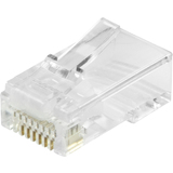 LogiLink set de connecteurs modulaires RJ45, cat.6