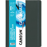 CANSON carnet  croquis GRADUATE Aquarelle, noir