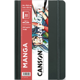 CANSON carnet  croquis GRADUATE Manga, 140 x 216 mm, noir