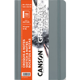 CANSON carnet  croquis GRADUATE sketch & NOTES, gris clair