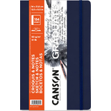 CANSON carnet  croquis GRADUATE sketch & NOTES, bleu fonc