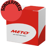 METO aktionsetiketten "SONDERPREIS", rot / schwarz