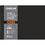 CANSON carnet de croquis ONE, 279 x 216 mm, noir