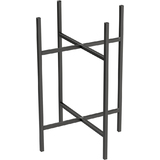 tera support mtallique "Iron stand 05", mat, noir