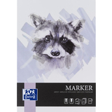 Oxford art Bloc de dessin marqueur "Marker", A4, 15 feuilles