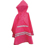 ROTH poncho de pluie enfants reflactions "Diamant", rose