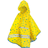 ROTH poncho de pluie enfants reflactions "Roar", jaune/bleu