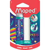 Maped gomme PIXEL party + gomme de rechange, blister