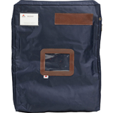 ALBA sac navette "POCSOUGMB" avec soufflet, polyester, bleu