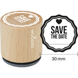 COLOP tampon  motif Woodies "Save the date"