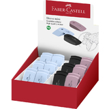 FABER-CASTELL gomme en plastique SLEEVE MINI, assorti