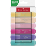 FABER-CASTELL surligneur TEXTLINER 46 PASTEL, tui de 6