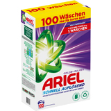 ARIEL lessive en poudre Color+, 6 kg - 100 lavages