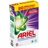 ARIEL lessive en poudre Color+, 4,8 kg - 80 lavages