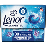 Lenor lessive en capsules Fracheur d'avril, 15 lavages