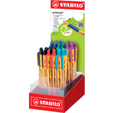 STABILO stylo bille rtractable pointball, prsentoir de 38