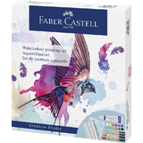 FABER-CASTELL kit d'aquarelle, 18 pices