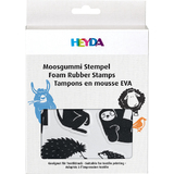 HEYDA set tampons caoutchouc mousse "animaux"