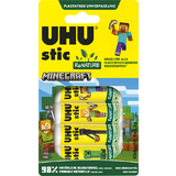 UHU Bton de colle stic ReNature MINECRAFT, 4x 8,2g, blister