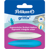 Pelikan gomme triangulaire griffix, sur carte blister