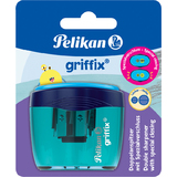 Pelikan taille-crayon 2 trous griffix, sur carte blister