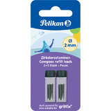 Pelikan mine de rechange pour compas, sur carte blister