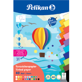 Pelikan bloc de papier de couleur, A5, 40 feuilles, assorti