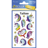 AVERY zweckform ZDesign kids Tatouages "licorne"