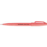 PentelArts stylo feutre brush Sign pen SES15, rouge fluo