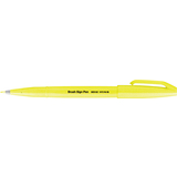 PentelArts stylo feutre brush Sign pen SES15, jaune fluo