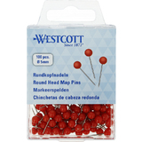 WESTCOTT pingle  tte ronde, taille 5, rouge
