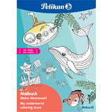 Pelikan cahier de coloriage "mon monde sous-marin", A4