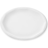 NATURE star Assiette en canne  sucre Etoile, rond, blanc