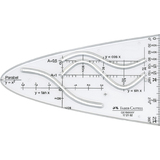 FABER-CASTELL Parabole, transparent, plastique