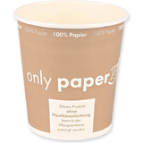 NATURE star Tasse  soupe Only Paper, rond, 450 ml, marron