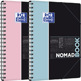 Oxford etudiants Cahier  spirale NOMADBOOK Pastel, B5