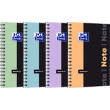Oxford etudiants Cahier  spirale NOTEBOOK Pastel, B5, seys
