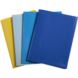 EXACOMPTA Protge-documents bee Blue, A4, PP, 20 pochettes