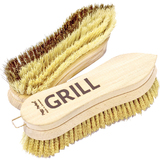 Peggy perfect Brosse mtallique "GRILL", bois naturel